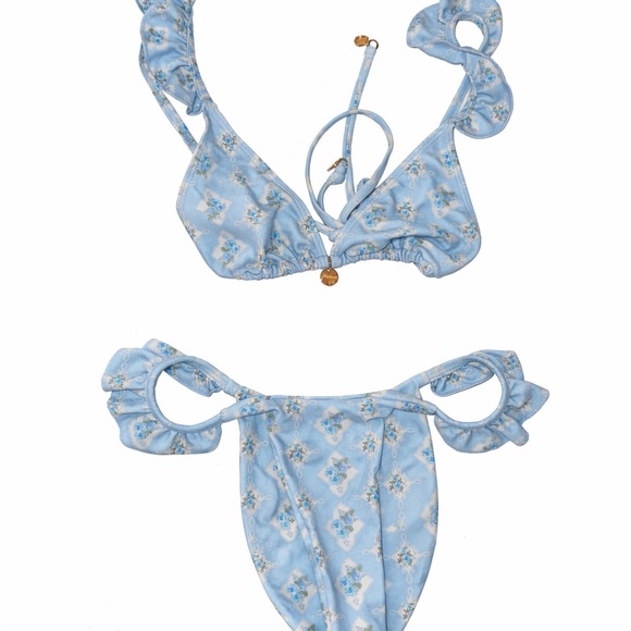 Blackbough Floral Ruffle Bikini Set - Picture 2 of 2